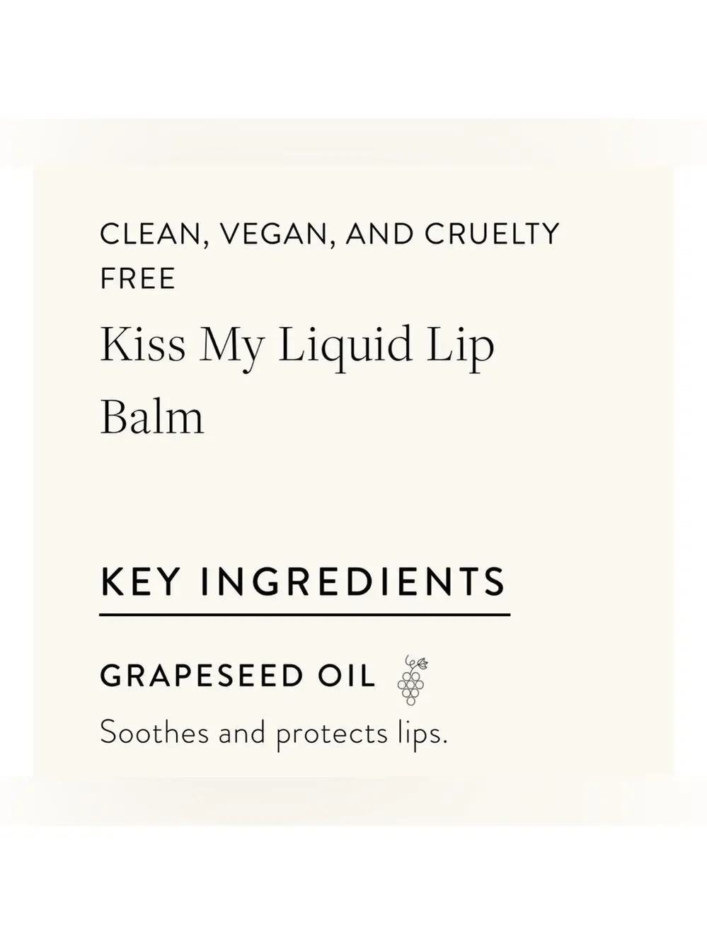 Roen Kiss My Liquid Lip Balm in Charlie